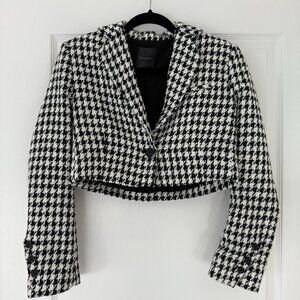 Dynamite Checkered Blazer